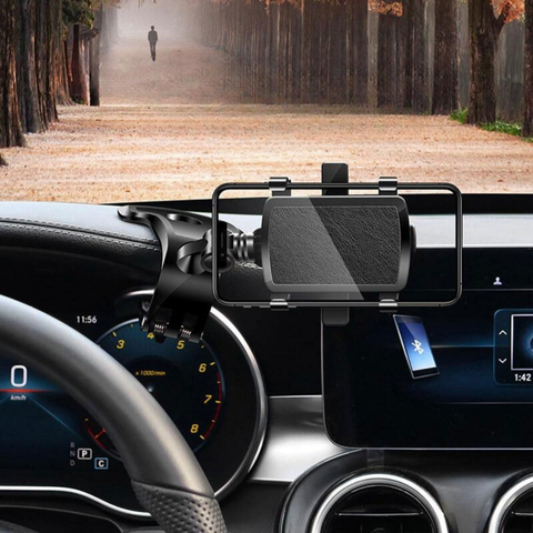 Suport Telefon Mașină – Rotire La 1200° Și Menținere Securizată