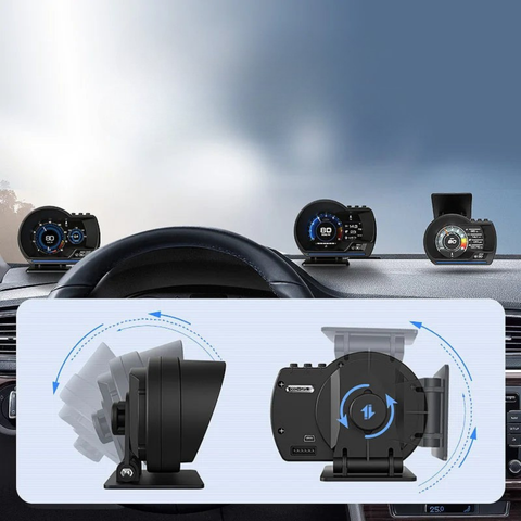 Visualización Cabeza Alta— Visión Clara Y Confort De Conducción