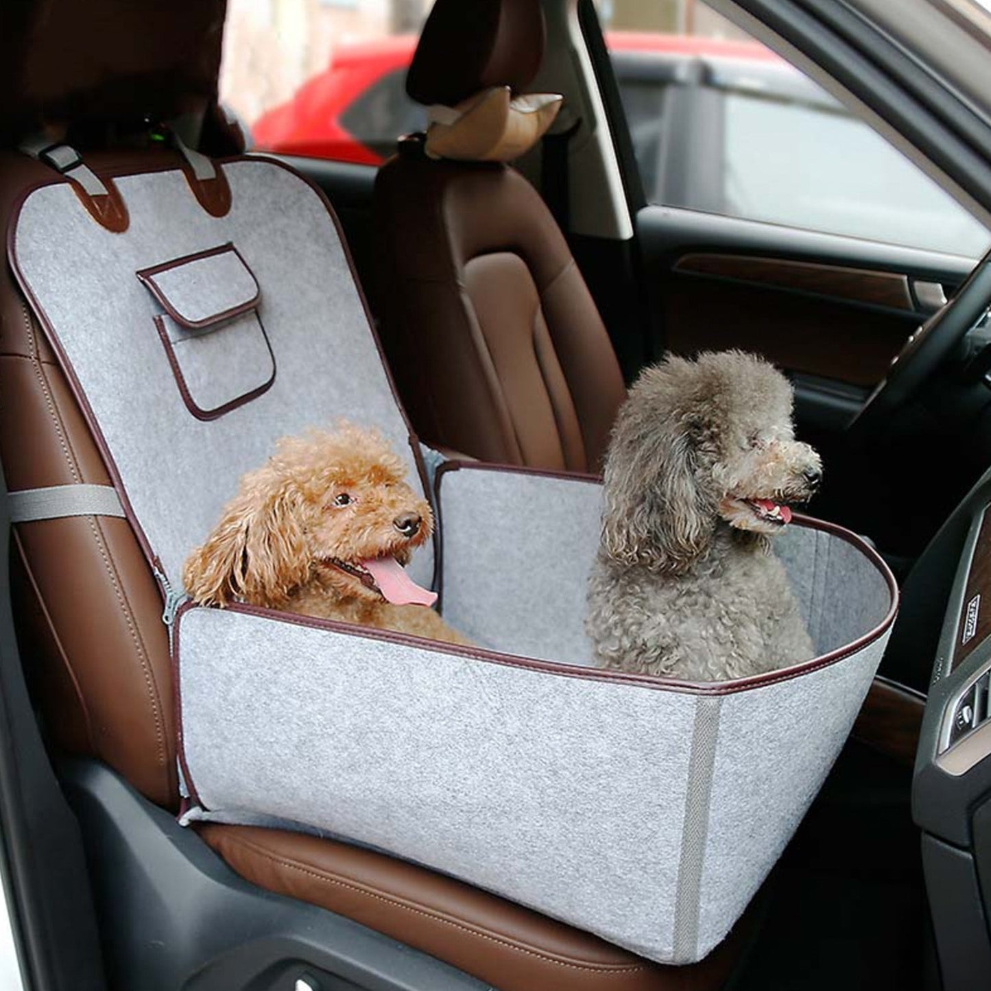 Housse Auto Pour Chiens – Parfaite Pour Chiens De Petite Et Moyenne Taille