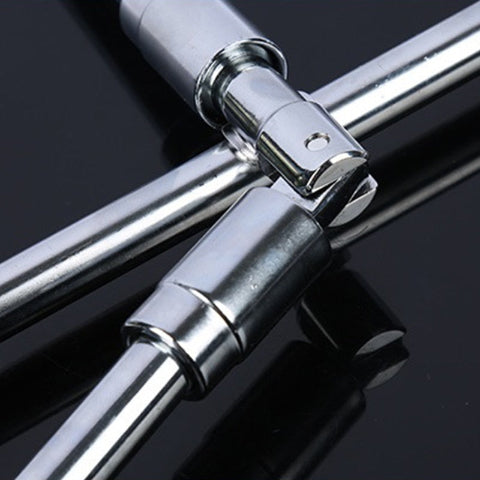 Συμπαγής και πρακτικός αναδιπλούμενος κλειδί για μπουλόνια τροχών