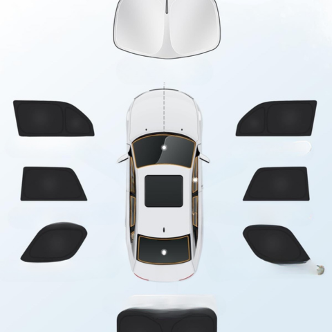 Egyedi Napernyő a Toyota 4Runner 2010-2024-hez – Maximális Belső Védelem