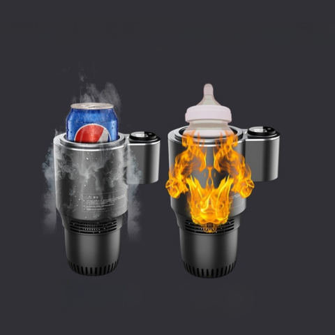 Intelligenter 2-in-1 Becherhalter – Organisation und Komfort im Auto