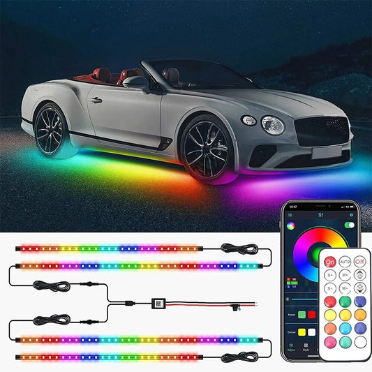 Iluminare LED Sub Vehicul — Efecte Luminoase Spectaculoase și Personalizate