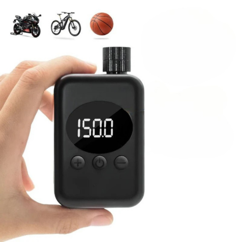 Mini Bomba Portátil Para Bicicleta 150PSI — Compacta y Fácil de Transportar