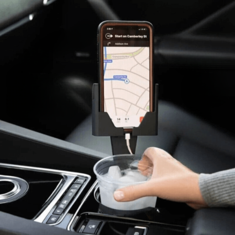 Multifunktionaler 2-in-1-Telefonständer — Kompatibel mit allen Smartphones