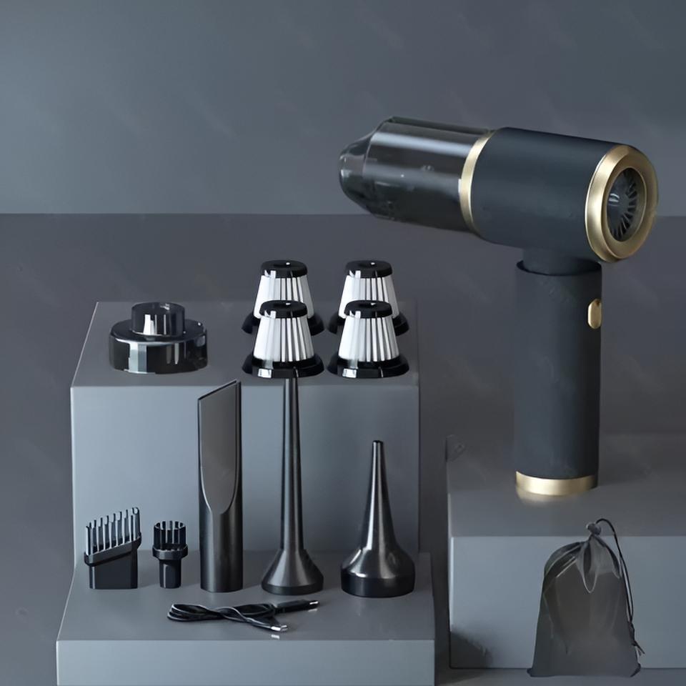 Mini Aspirapolvere Multifunzionale — Pulizia Veloce ed Efficace