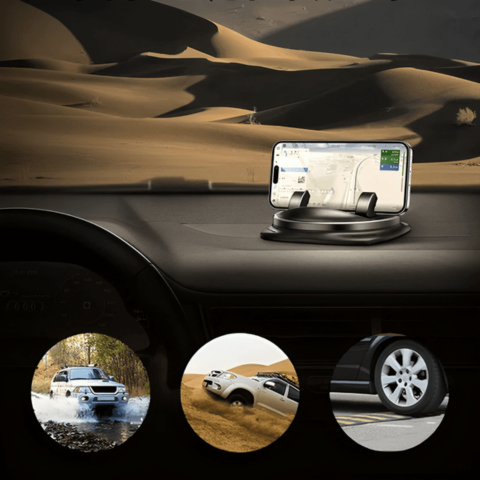 Suport Telefon Mașină — Ajustabil și Stabilitate Întărită