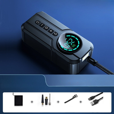 Φορητός Συμπιεστής Αέρα – Οθόνη LED Υψηλής Ακρίβειας