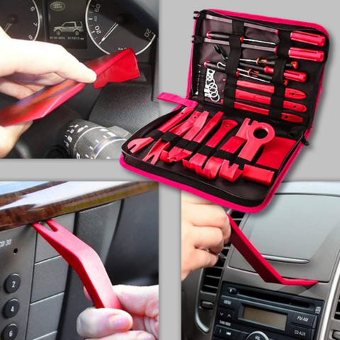 Kit di attrezzi per interni auto – Porte e cruscotto