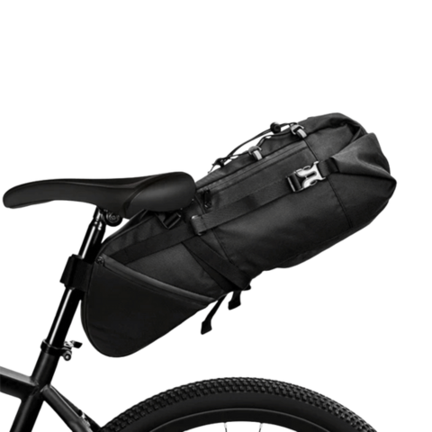 Sacoche De Selle Vélo Grande Capacité — Étanche & Réfléchissante