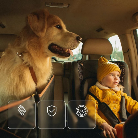 犬用車のシートカバー — 日常の快適さと安全性