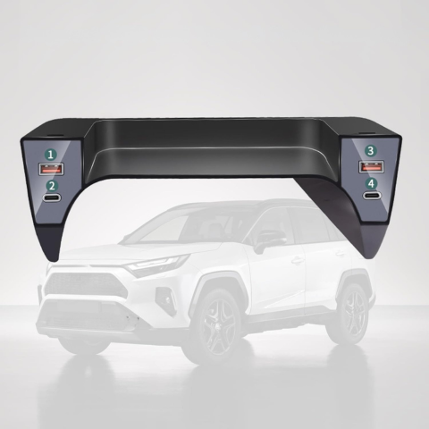 Hub USB per Auto — Ricarica Veloce e Installazione Discreta