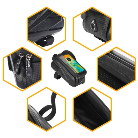 Bike Frame Bag - Waterproof and Multifunctional