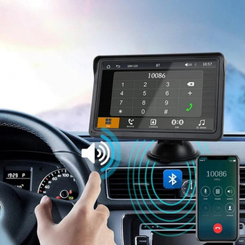 Sistem multimedia auto — CarPlay și Android Auto fără fir