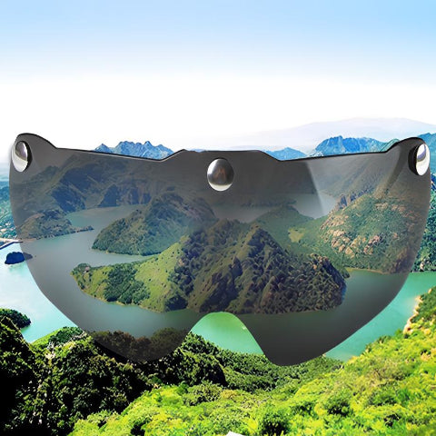 Sportovní helma na kolo – Integrovaný štít a přesné nastavení