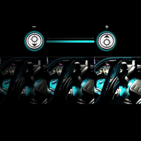 LED Hangulatvilágítás Autóhoz – Színes Fények, Amik Reagálnak a Hangra