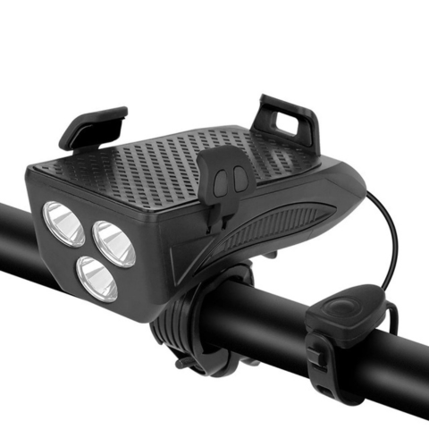 Multifunctional Bike Lamp – Horn and Phone Holder