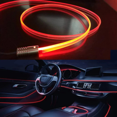 רצועות אור לרכב – אווירה RGB פנימית