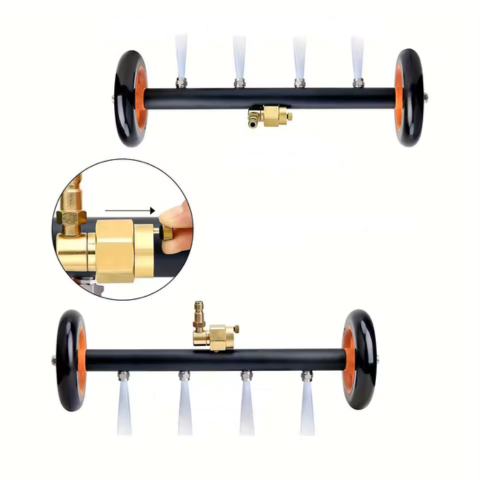 Limpiador de chasis de coche — Compatible con limpiador de alta presión