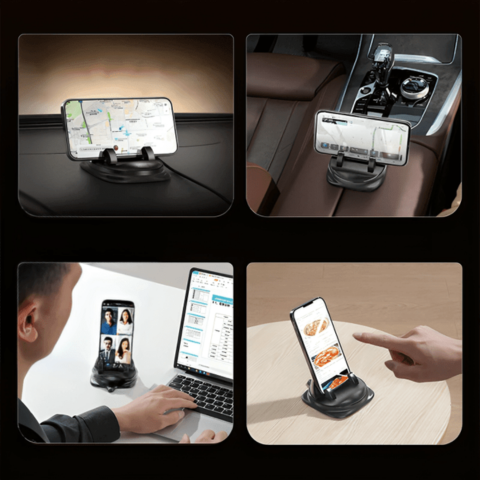 Car Phone Support — Adjustable and Enhanced Stability