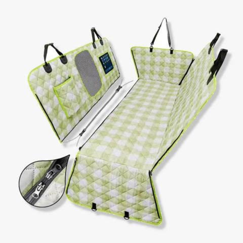 Baksete Beskyttelsestrekk Bil — Ideell for å Transportere Hunder