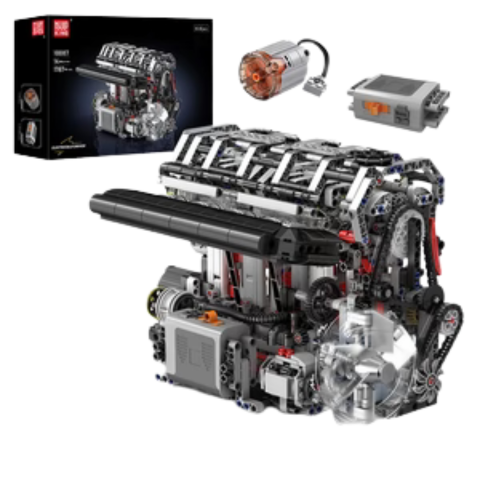 Kit de construcción de motores — experiencia lúdica y educativa