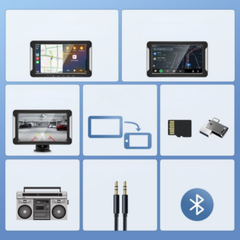 Ekran multimedialny samochodowy – Prosta instalacja i pełne funkcje