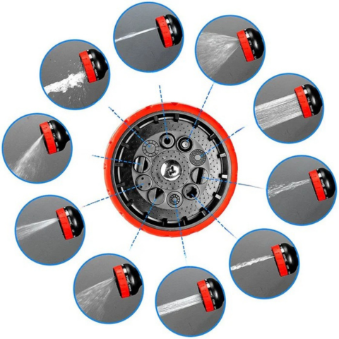 Utvidbar Vattenslang — Multifunktionell med Högtryckspistol