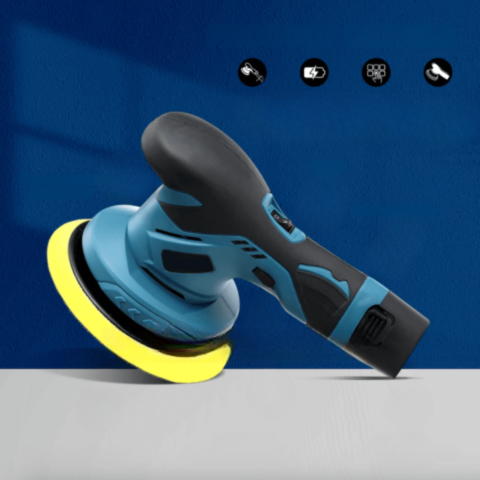 Kit Lucidatrice Elettrica Senza Filo — 6 Velocità Regolabili