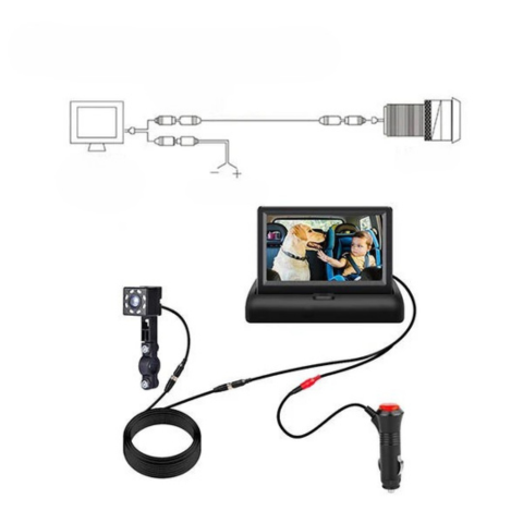 מצלמת אבטחה לתינוק ברכב — ביטחון ושקט בנסיעה