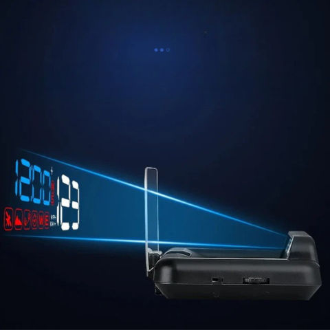 C500 OBD2 Head-Up Display - Pantalla clara e instalación sencilla