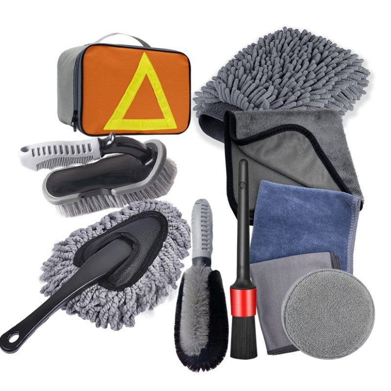 Kit Complet De Nettoyage Automobile — Pratique Et Polyvalent