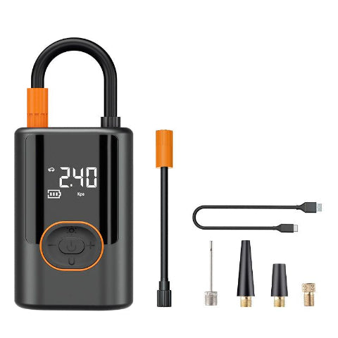 Przenośna pompka do opon z cyfrowym manometrem