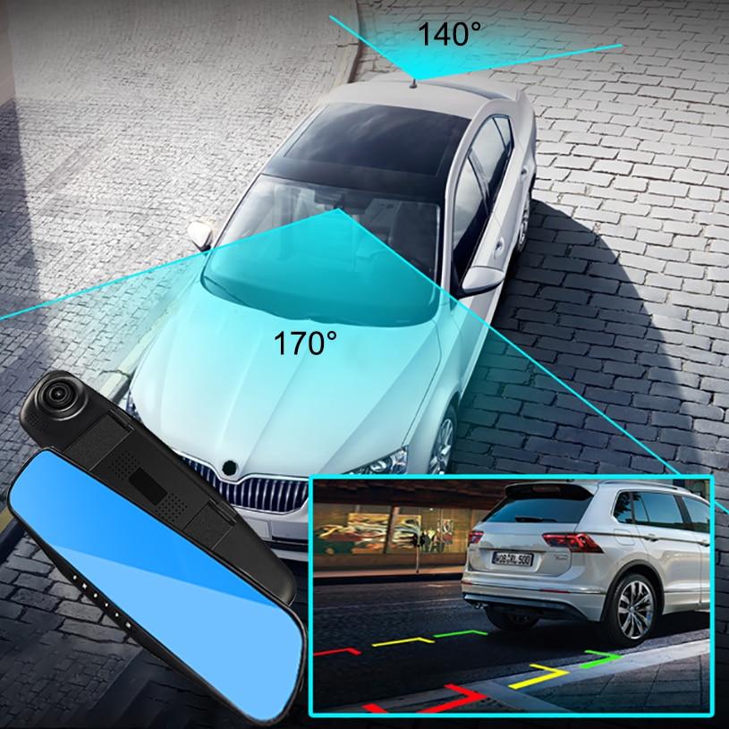 Câmara de Segurança do Carro – Vista Frontal Traseira de Alta Definição