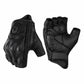 Gants demi-doigts en cuir