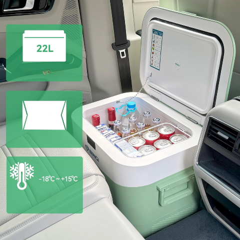 Elektrische Kühlbox für Auto – Kompakt und vielseitig 