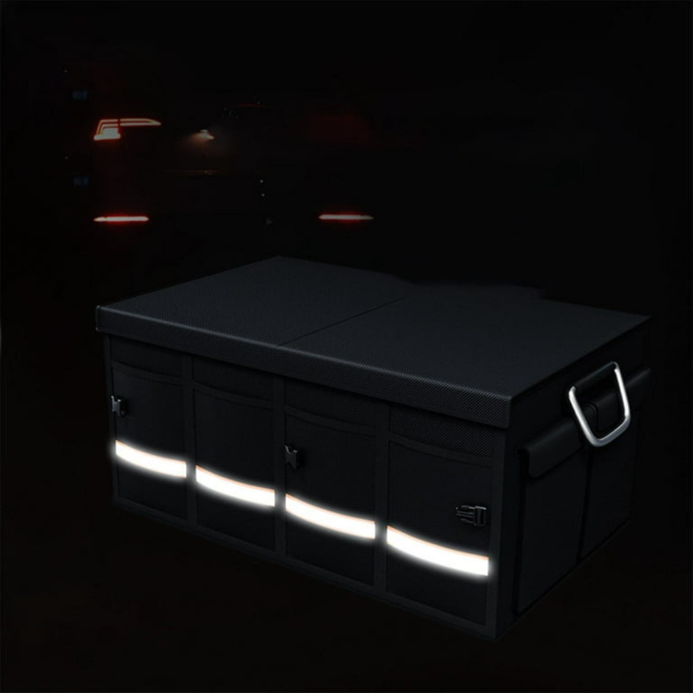 Kofferraum-Organizer mit großer Kapazität - Mehrere Fächer Und Volle Stabilität