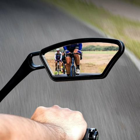Motor- en fietsachterspiegel 360° — Optimale bescherming en zichtbaarheid 