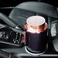 Suporte de Copo para Carro Aquecedor & Refrigerador – Bebidas Quentes/Frias a Caminho 