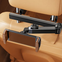 Suporte de Telefone e Tablet para Carro – Fixação de Apoio de Cabeça Ajustável 