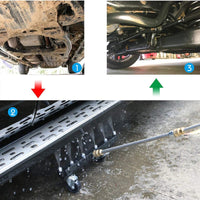 Limpeza de Chassis de Alta Pressão em Aço Inoxidável 