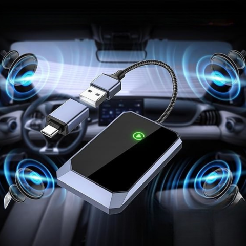 Trådløs CarPlay-adapter – Automatisk og hurtig forbindelse 
