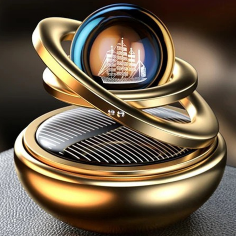Diffusore di Profumo per Auto – Energia Solare Intelligente 