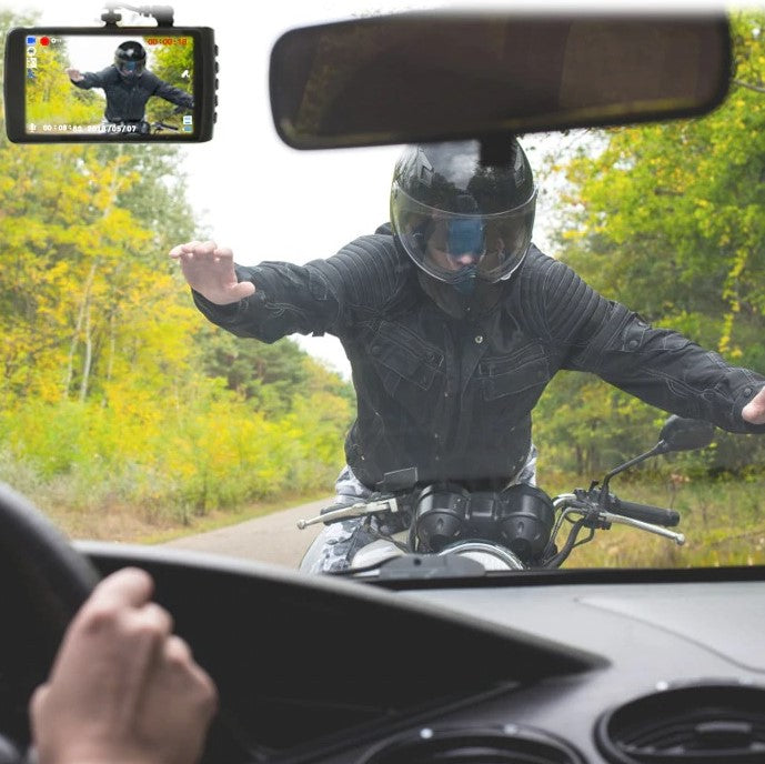 Telecamera da cruscotto — Registrazione HD continua 