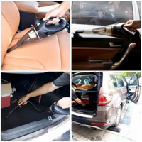Aspirador de Carro Portátil – Limpeza Rápida e Sem Esforço 