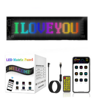 Fita LED Flexível Programável – Mensagens Luminosas Personalizadas 