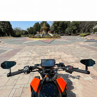 Retrovisores de Moto Anti-Ofuscamento – Universais, Ajustáveis & Design Desportivo 