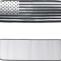 Para-Sol Para-Brisa Bandeira Americana — Estilo Único E Proteção Contra Calor 