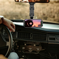 Suporte Telefone Carro – Rotação 360° e Fixação Inteligente 
