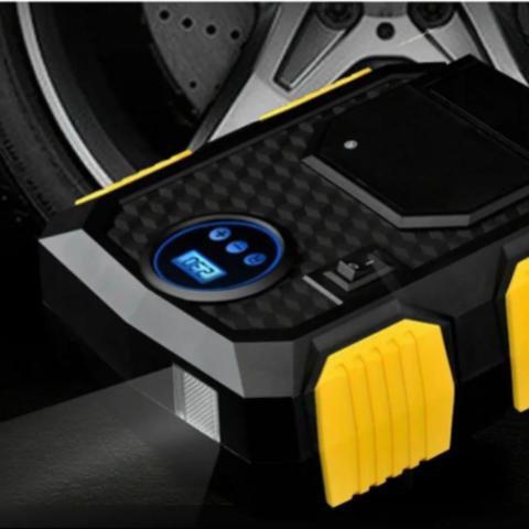 Compresor de aer portabil 12V – Umflare rapidă și fără efort 